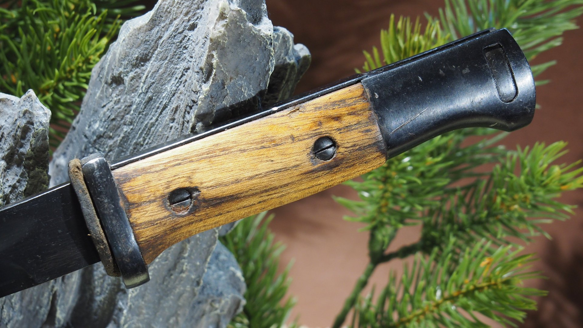 Sammlerstück ! Original Bajonett SG84/98 für Behörden aus später Kriegsfertigung 1945, TOP ! – Bild 3