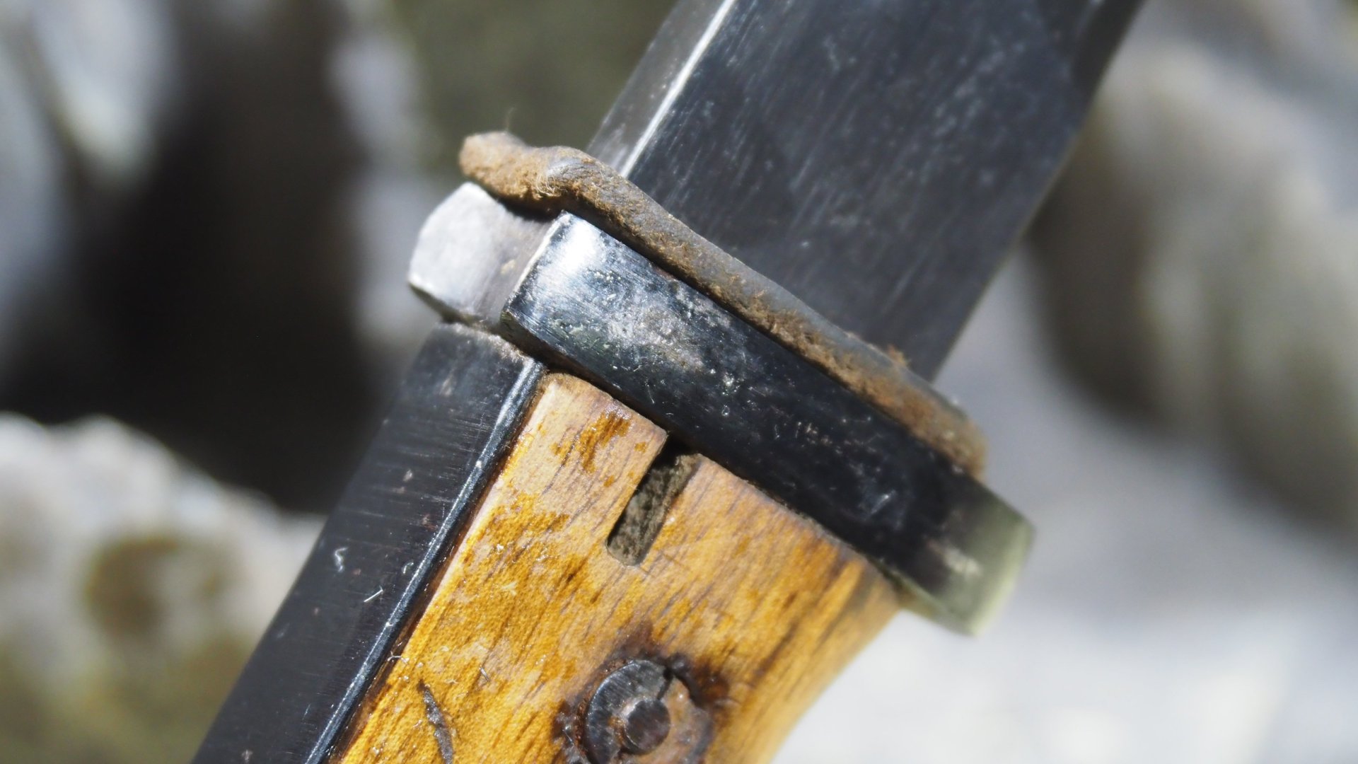 Sammlerstück ! Original Bajonett SG84/98 für Behörden aus später Kriegsfertigung 1945, TOP ! – Bild 5