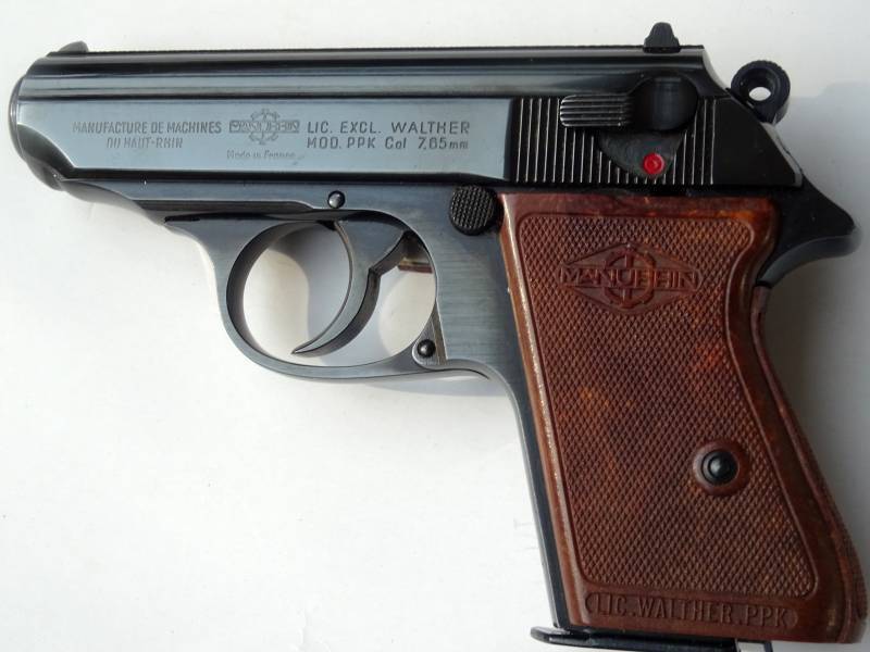 Pistole Walther PPK Kal. 7,65 mm Manurhin Lizensfertigung – Bild 1