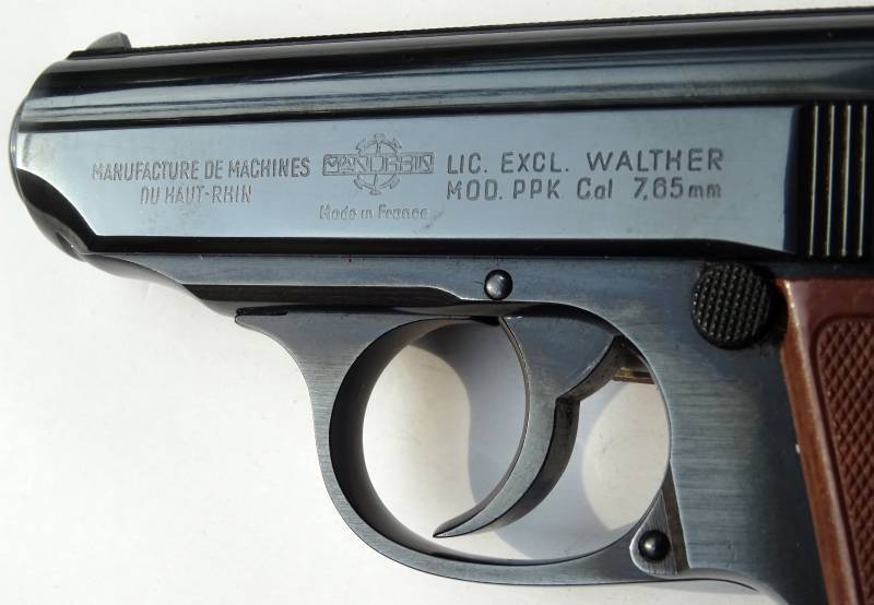 Pistole Walther PPK Kal. 7,65 mm Manurhin Lizensfertigung – Bild 2