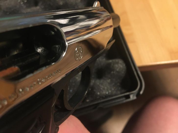 Walther PPK Kal. 8mmK PTB 502 in der äüßerst seltenen Chrom Version! – Bild 5