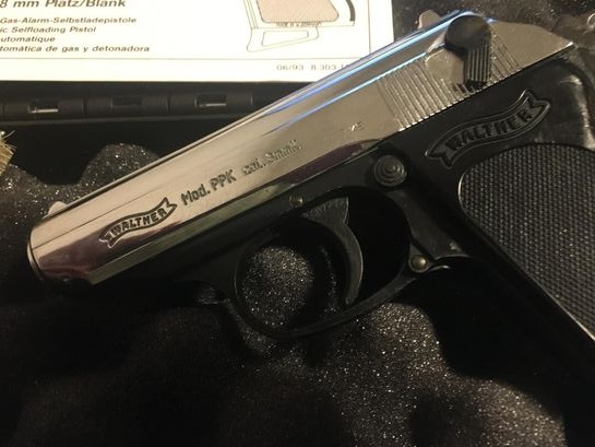 Walther PPK Kal. 8mmK PTB 502 in der äüßerst seltenen Chrom Version! – Bild 1