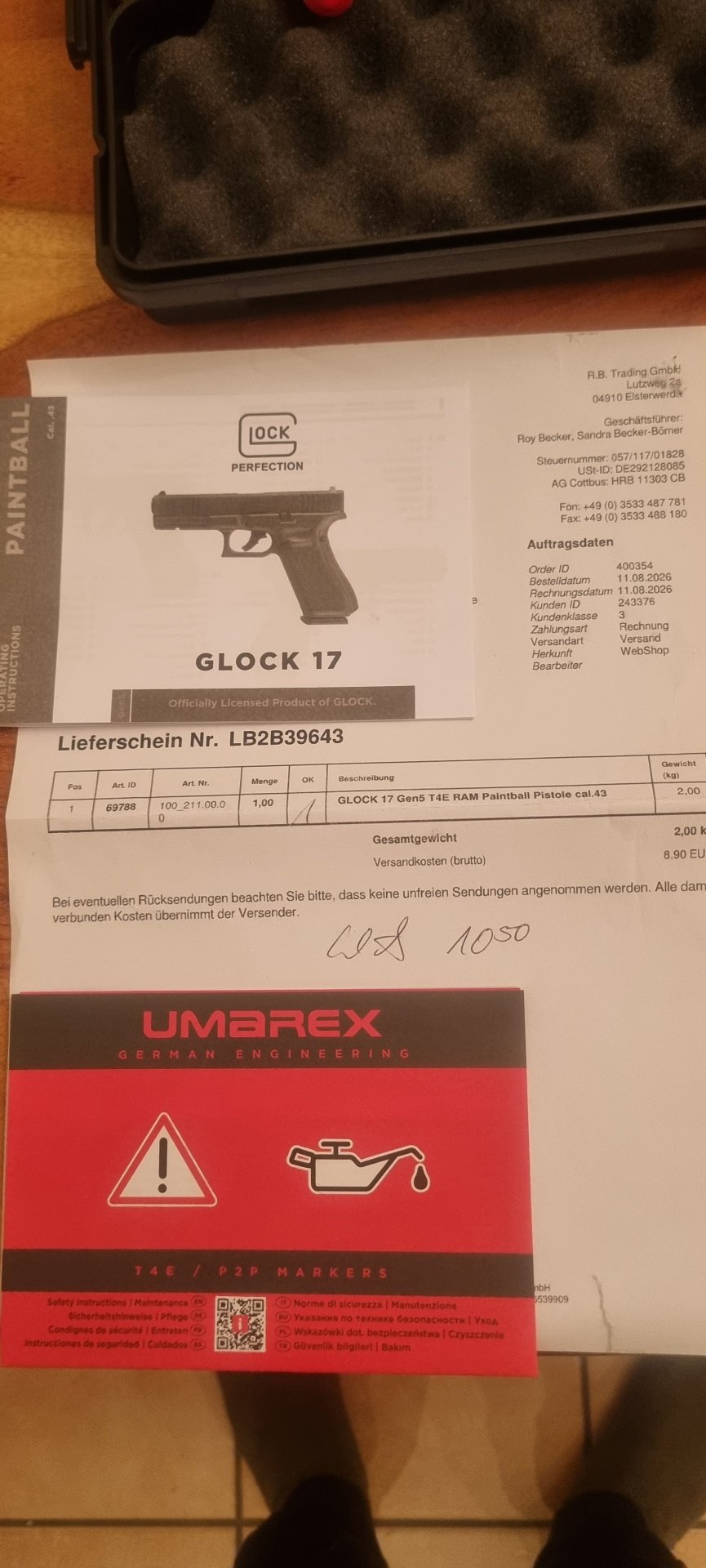 Umarex T4E Glock Gen5 Blk.43 CO2 – Bild 8