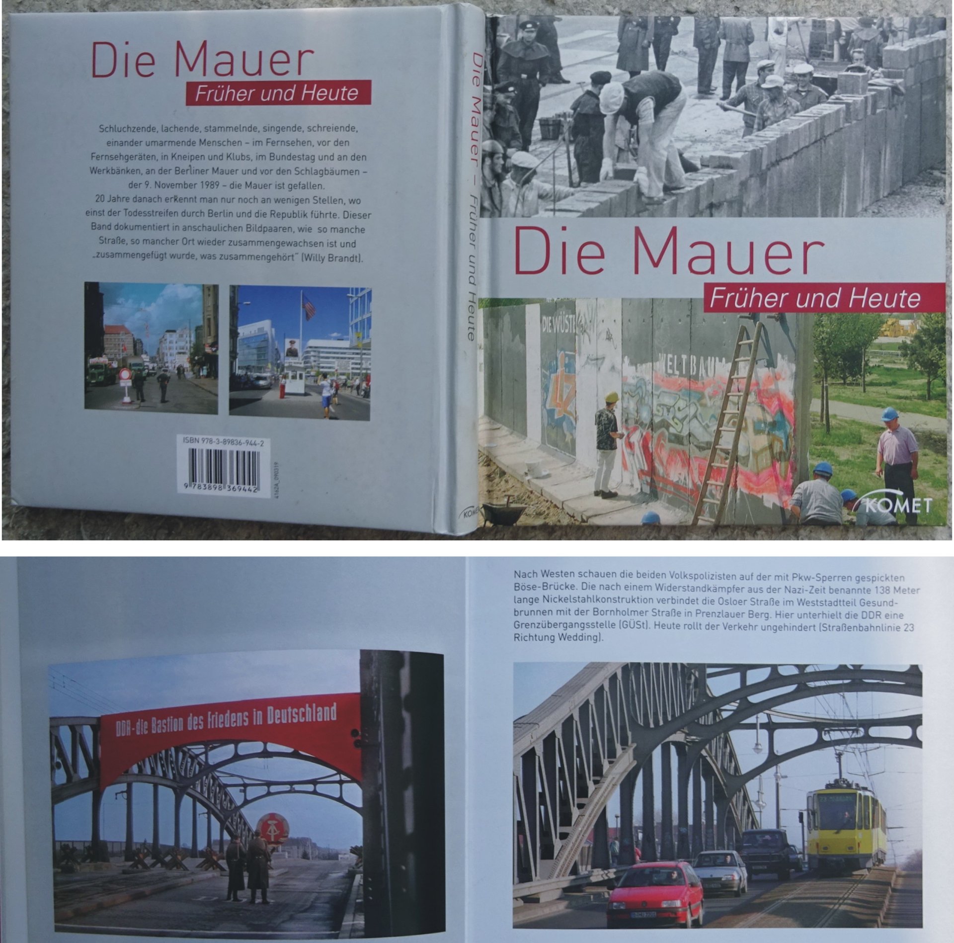 Buch „Die Mauer früher und heute“ – Bild 1