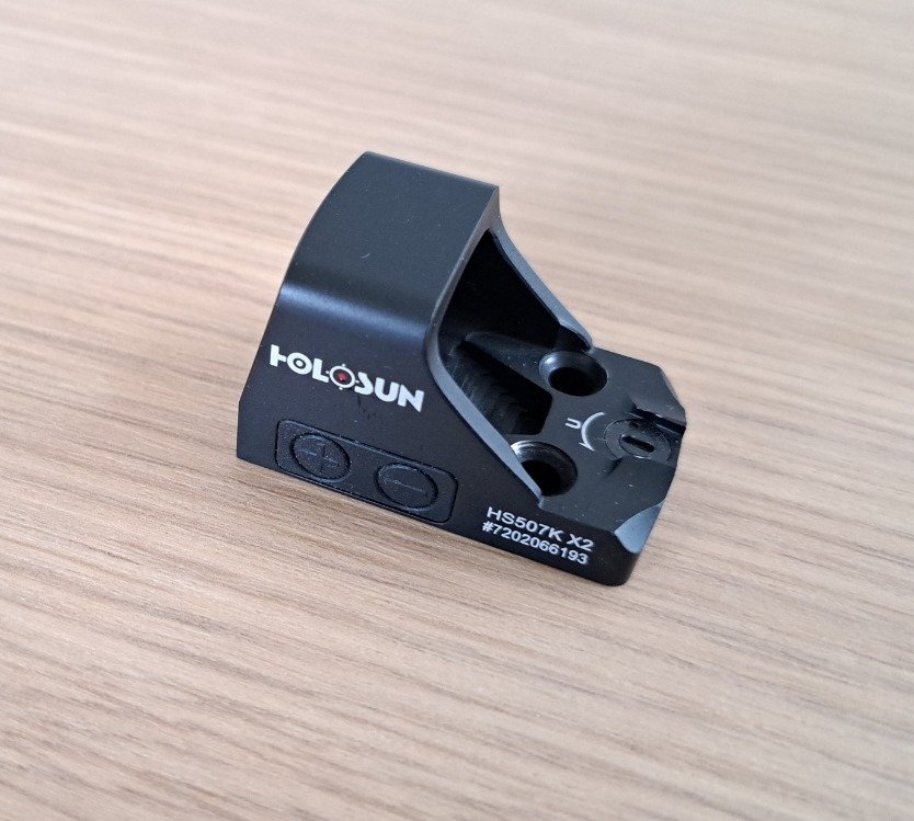 Holosun HS507K-X2 Offenes Reflex Rotpunkt Visier, 2MOA Dot + 32MOA Kreis – Bild 1