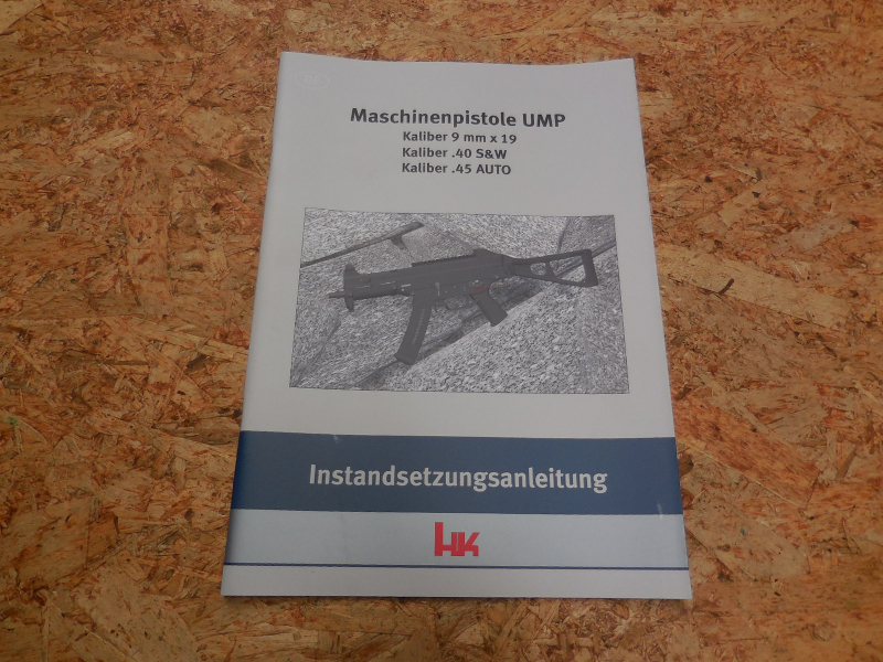 Original HK Anleitung Maschinenpistole UMP Instandsetzungsanleitung Heckler Koch, H&K – Bild 1