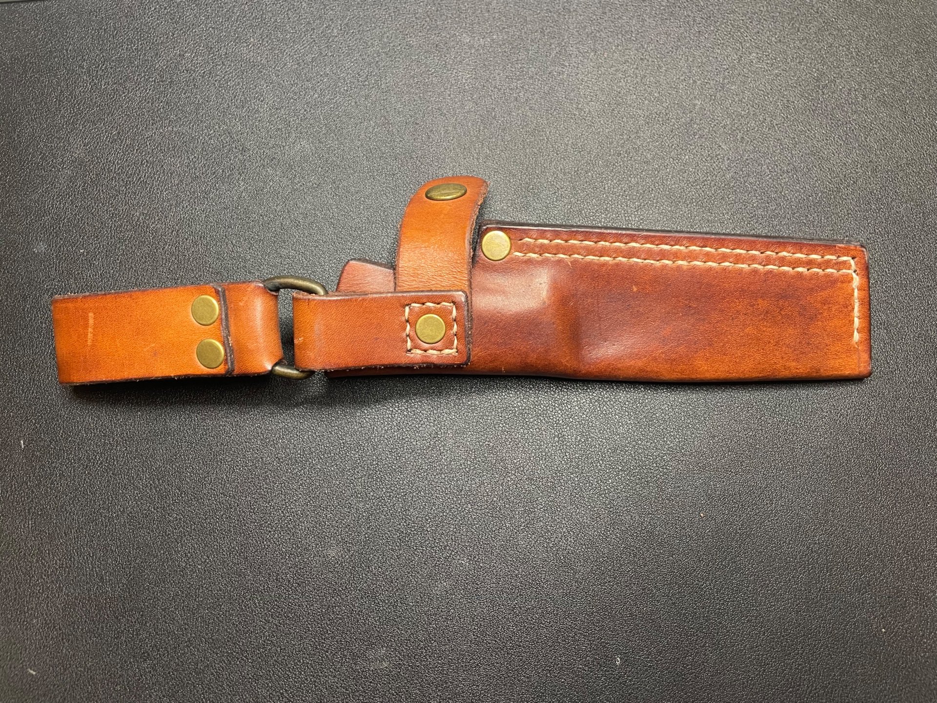Custom Lederscheide von PN Leather Sweden für Fällkniven F1 – Top Zustand! – Bild 5
