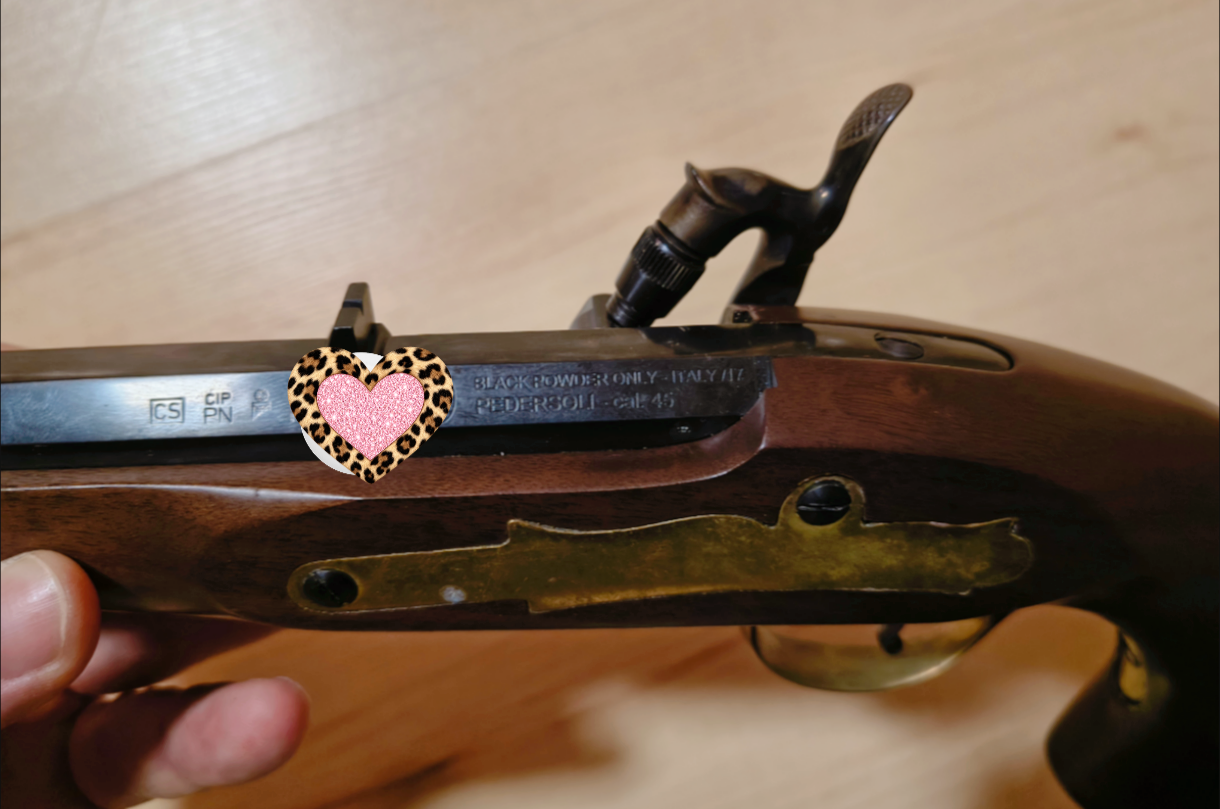 Pedersoli Vorderlader cal. 45 kaum benutzt Kentucky – Bild 2