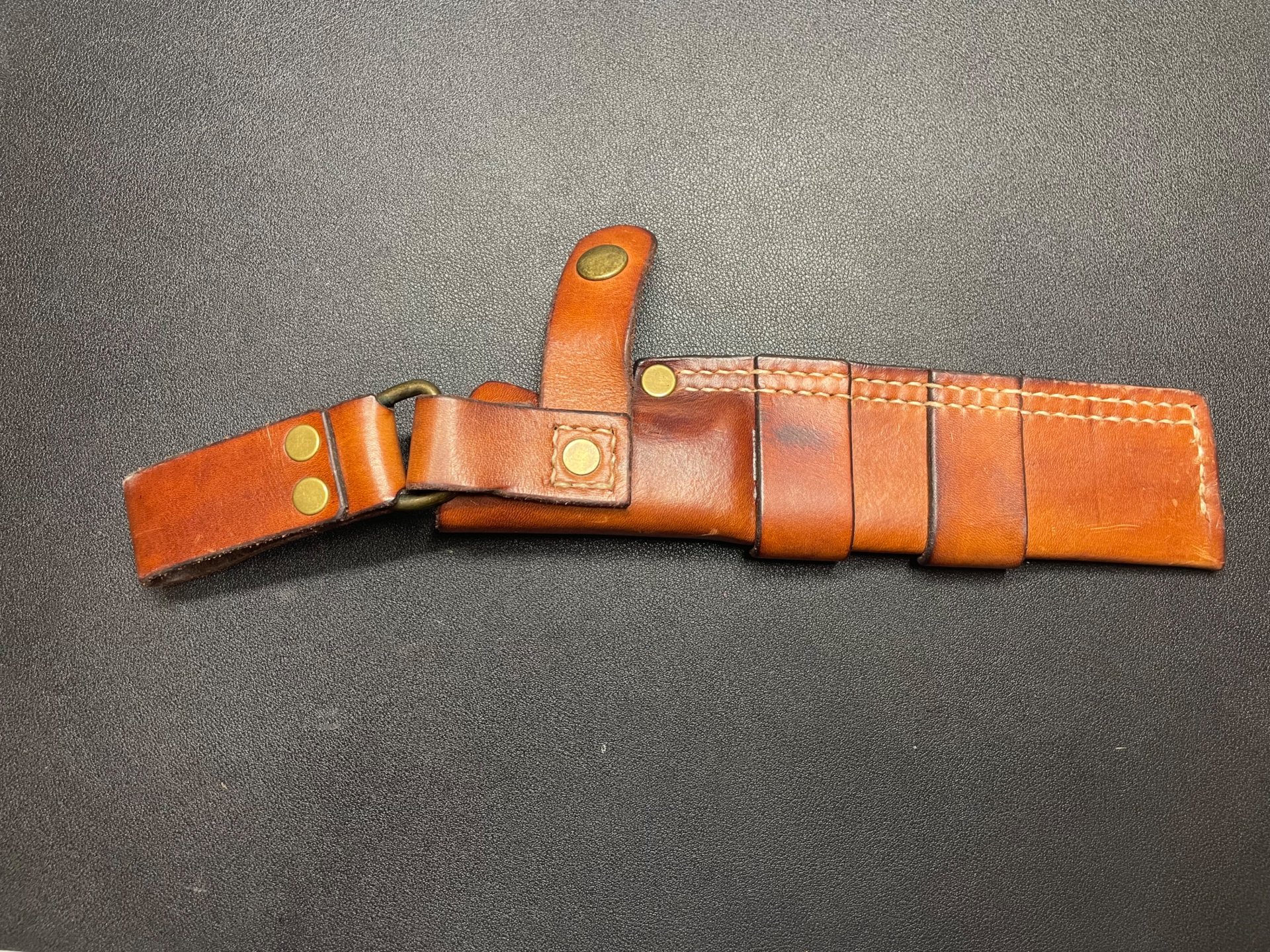Custom Lederscheide von PN Leather Sweden für Fällkniven S1 – Top Zustand! – Bild 4