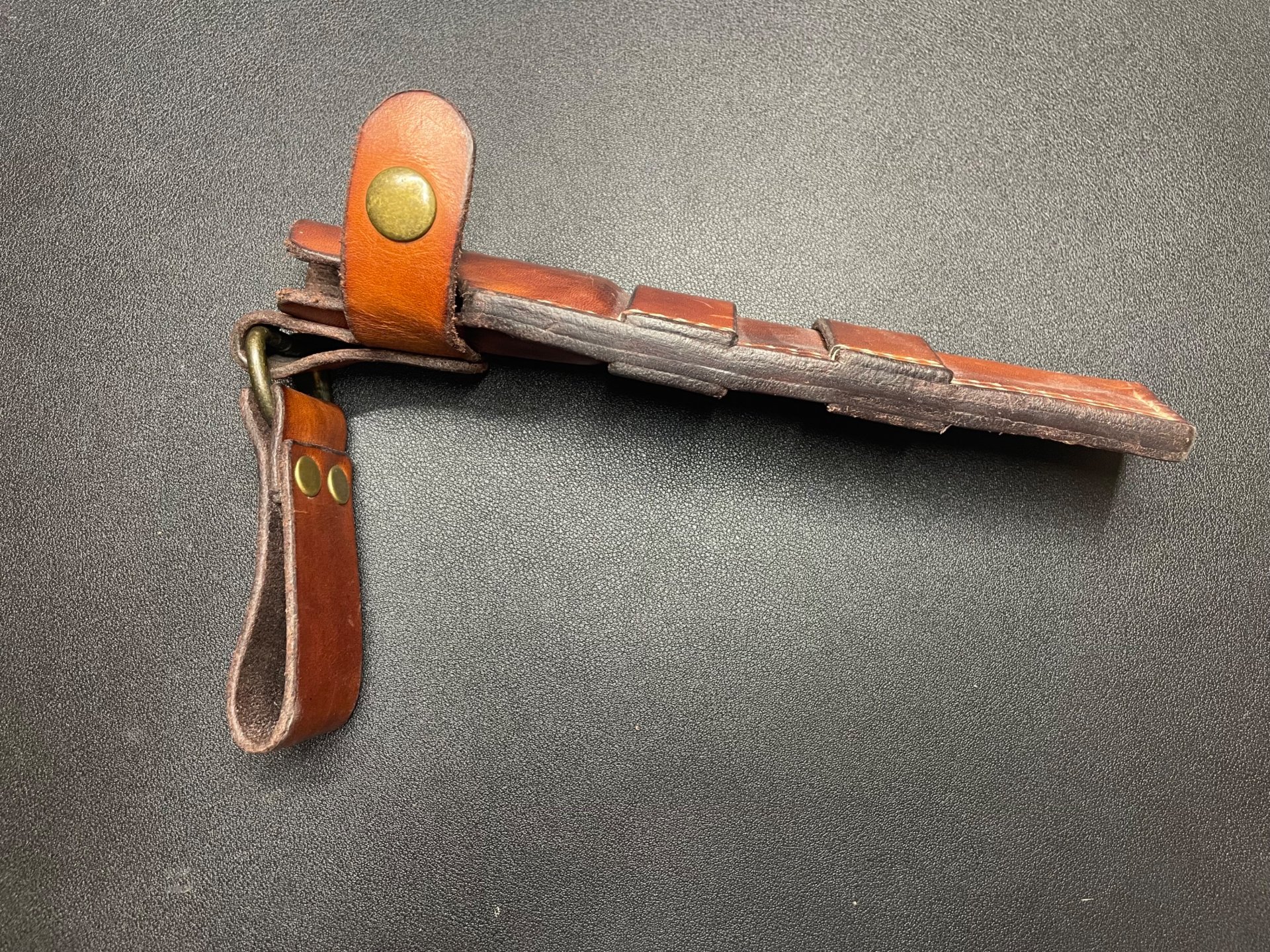 Custom Lederscheide von PN Leather Sweden für Fällkniven S1 – Top Zustand! – Bild 3