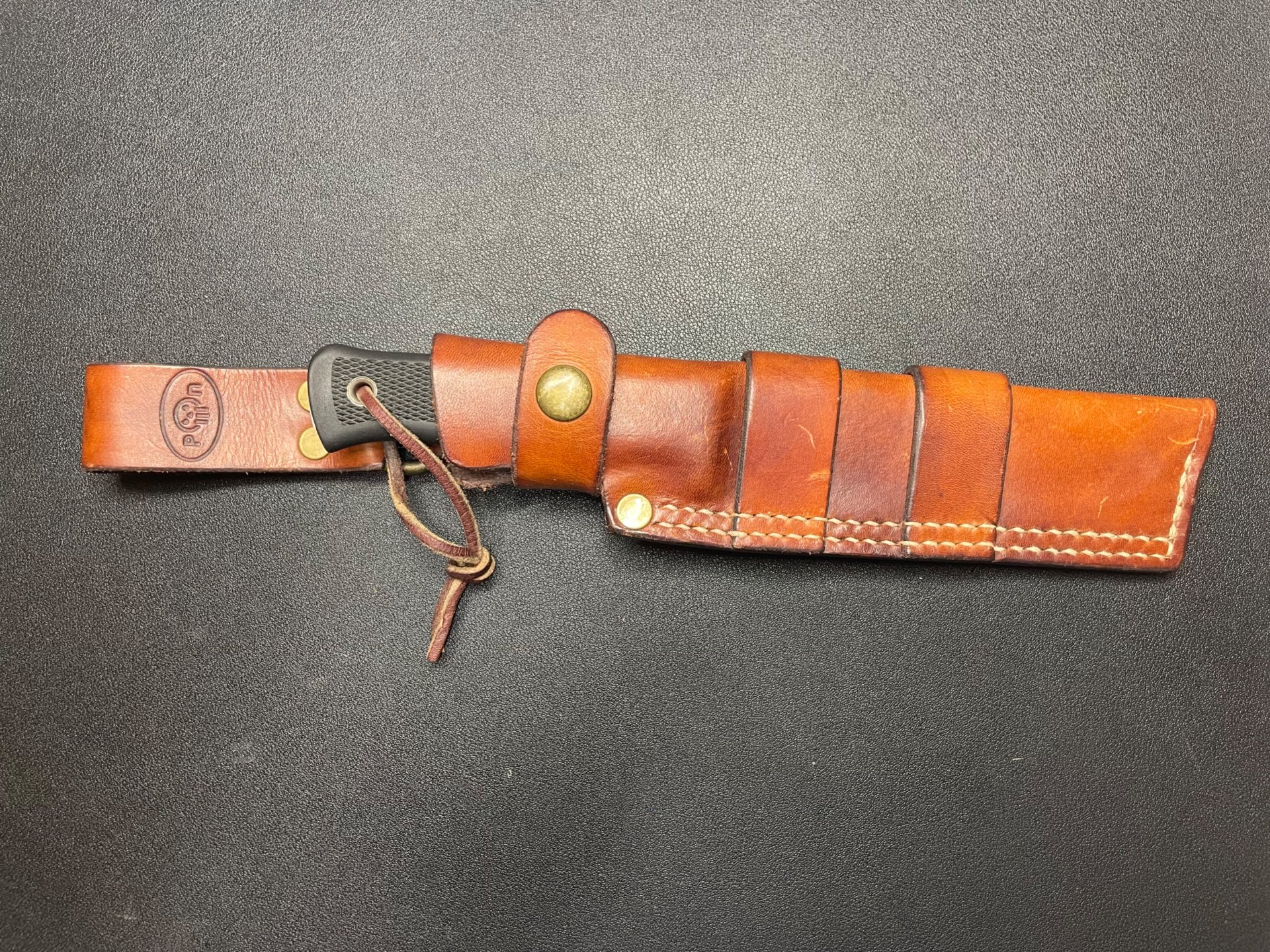 Custom Lederscheide von PN Leather Sweden für Fällkniven S1 – Top Zustand! – Bild 1