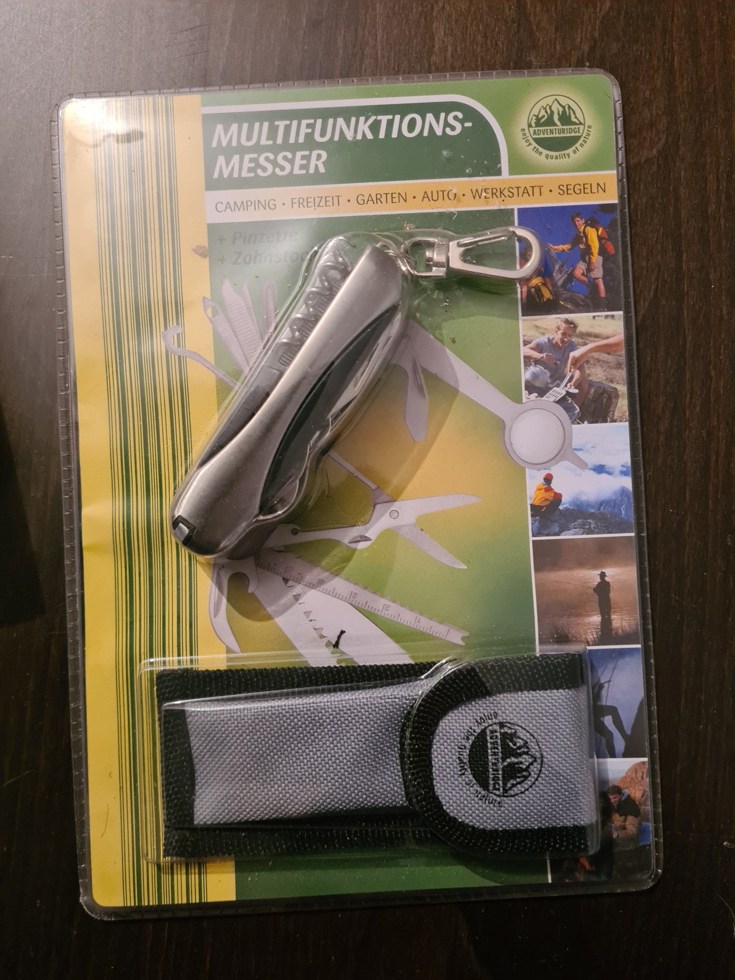 Multitool Taschenmesser Camping Freizeit Garten Auto Werkstatt Segeln kein Schweizer Victorinox – Bild 1
