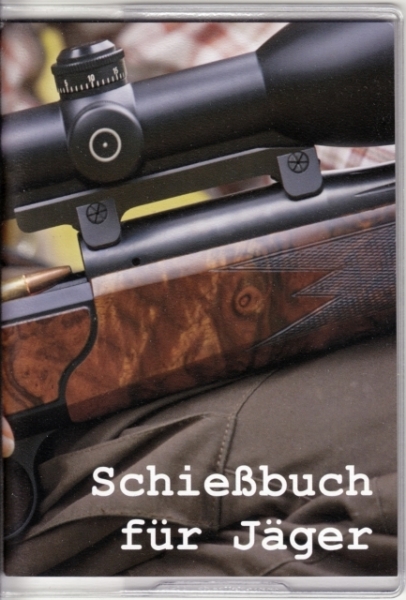 Schießbuch | Schiessbuch für Jäger mit PVC Schutzhülle – Bild 1