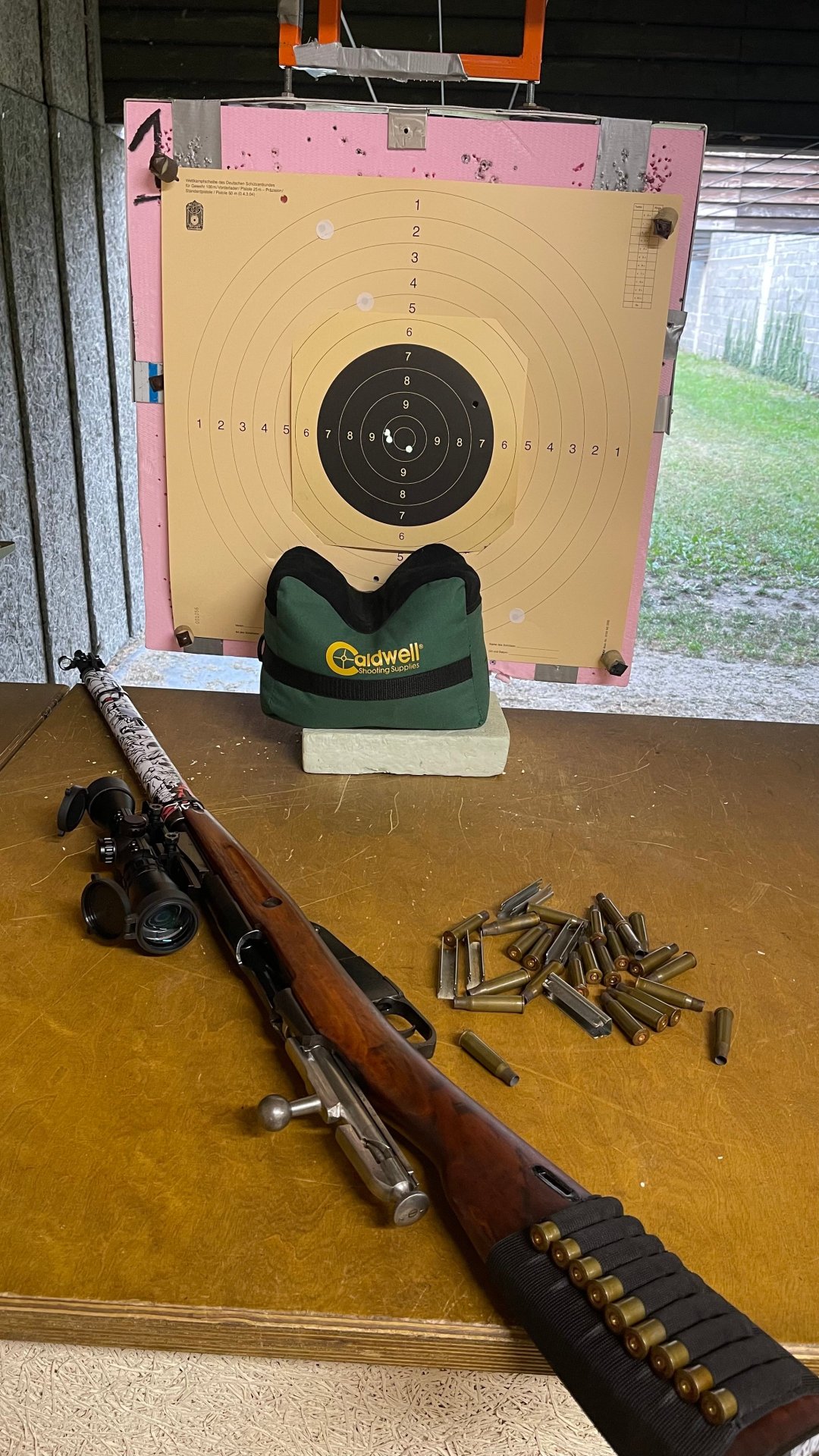 Repetierbüchse Mosin Nagant ( 1950 ) Kal. 7,62x54R mit original Bajonett – Bild 10