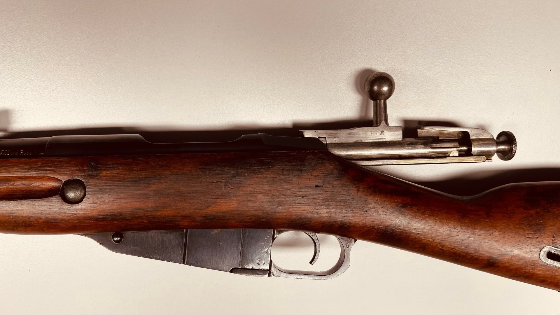 Repetierbüchse Mosin Nagant ( 1950 ) Kal. 7,62x54R mit original Bajonett – Bild 5