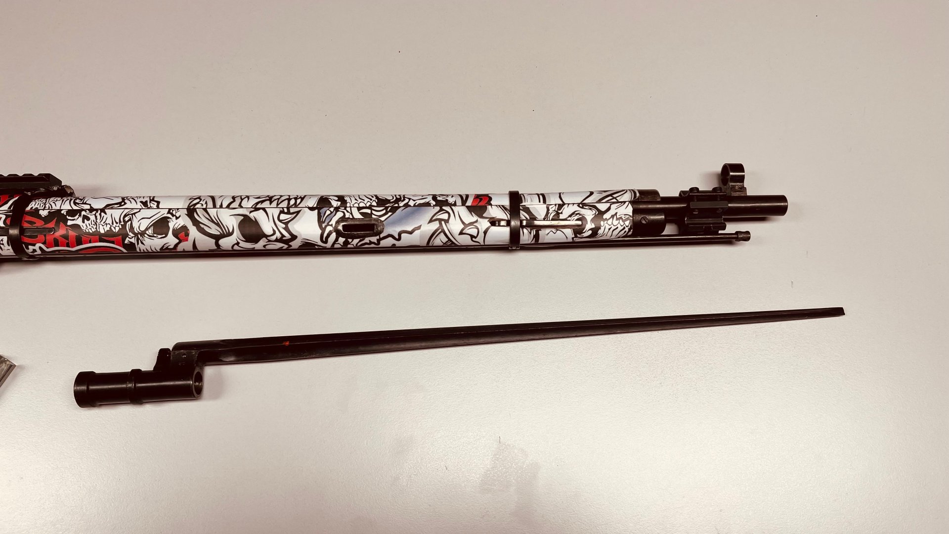 Repetierbüchse Mosin Nagant ( 1950 ) Kal. 7,62x54R mit original Bajonett – Bild 4