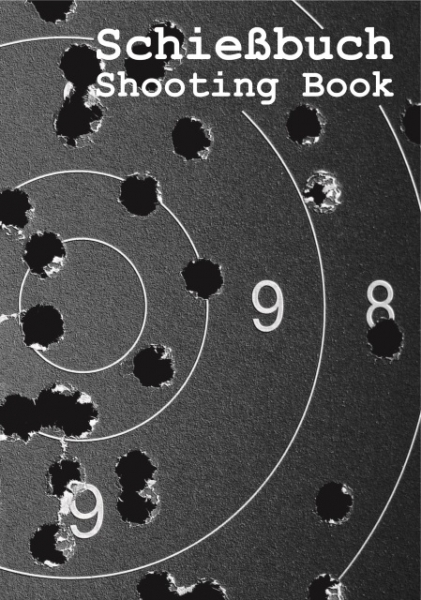 Schießbuch | Schiessbuch für Sportschützen - Motiv Target – Bild 1