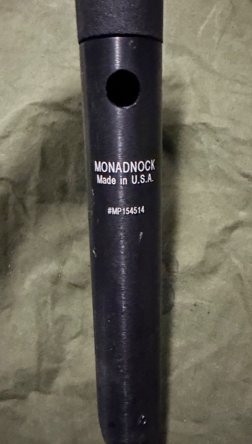 Monadnock Teleskopschlagstock mit Hindi Cap – Made in USA – Original – Bild 2