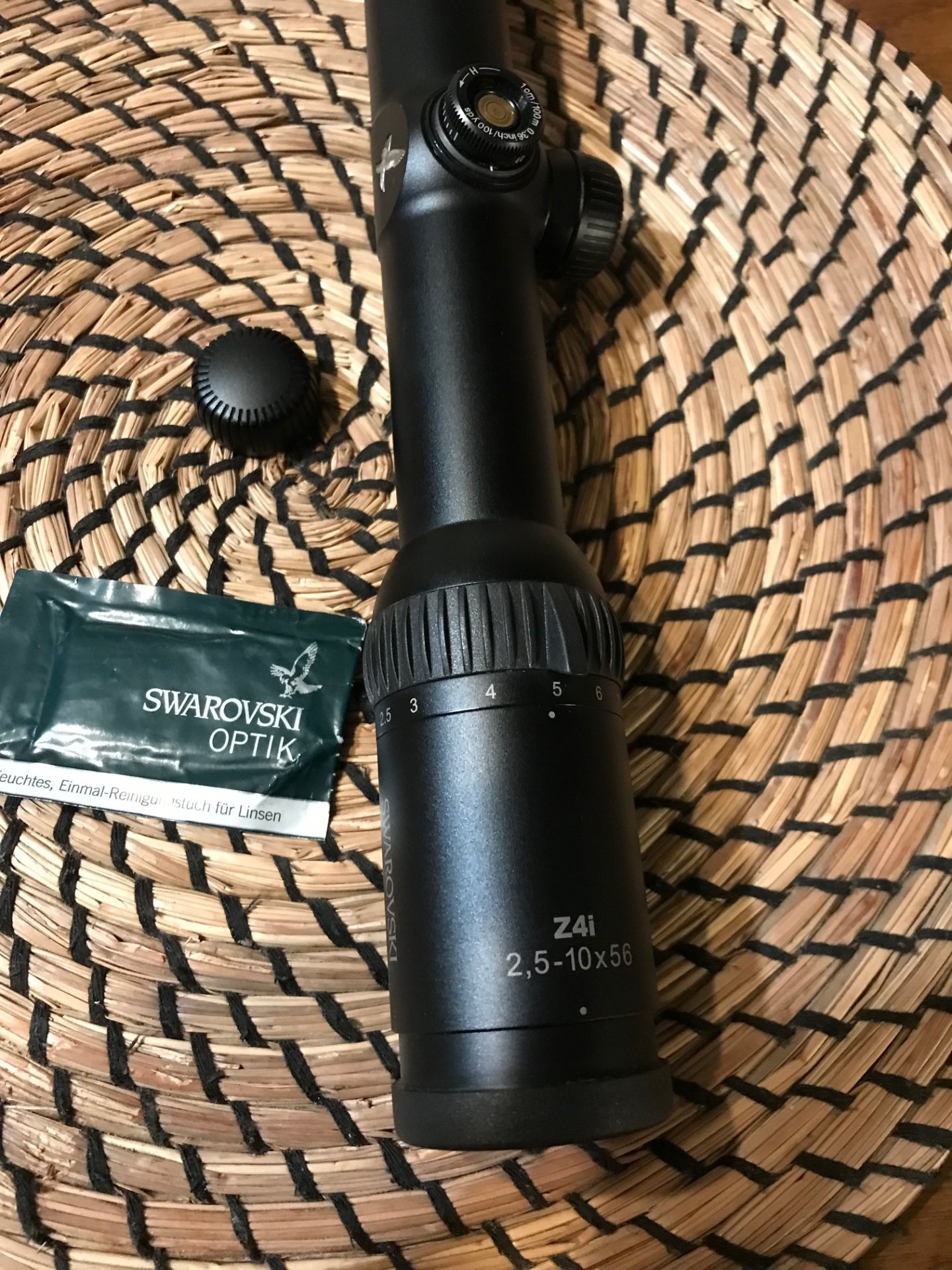 ZF SWAROVSKI Z4i 2,5-10x56 , ohne Schiene, Abs. 4A-i, inkl. Swarovski TENEBRAEX Flip UP COVER ! – Bild 3