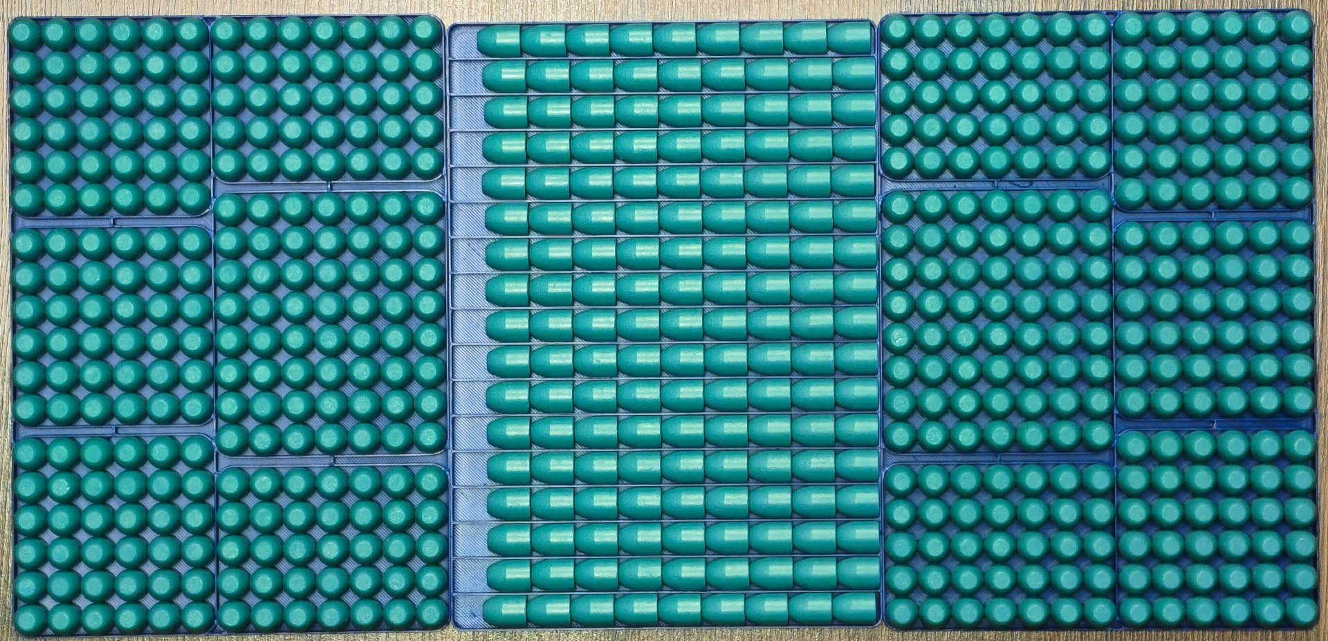 45 ACP / .45 LC Geschosse | 621 Stk. | Blei-Epoxydbeschicht & .452 kalibriert | 229 grain | RAL 5018 – Bild 3