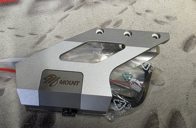 GSG M-Mount silver, Brückenmontage für SIG Sauer P220/P226 etc inkl Adapter – Bild 1