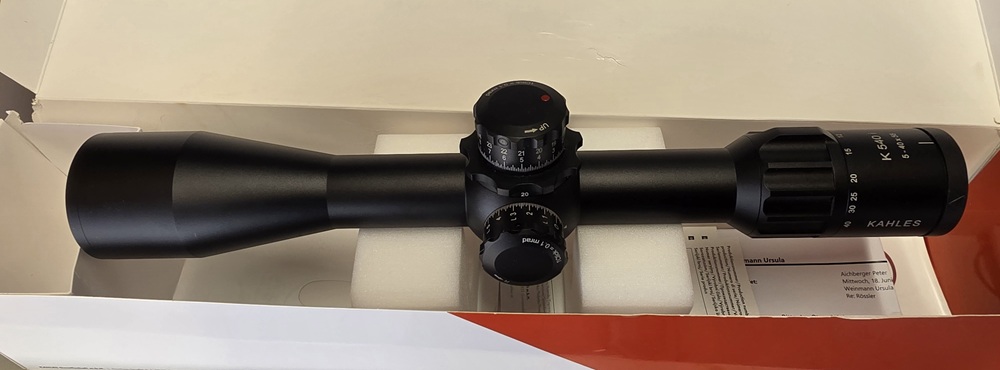 Kahles K540i DLR CCW 5-40x56 SKMR4+ L w left! Vorführer ! – Bild 1
