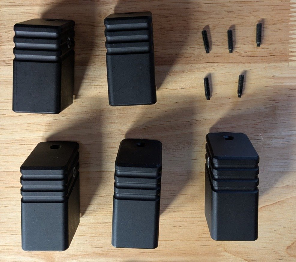 5x Schmeisser Magazinverlängerung 9mm für AR15 PPC von Alpha Precision – Bild 3