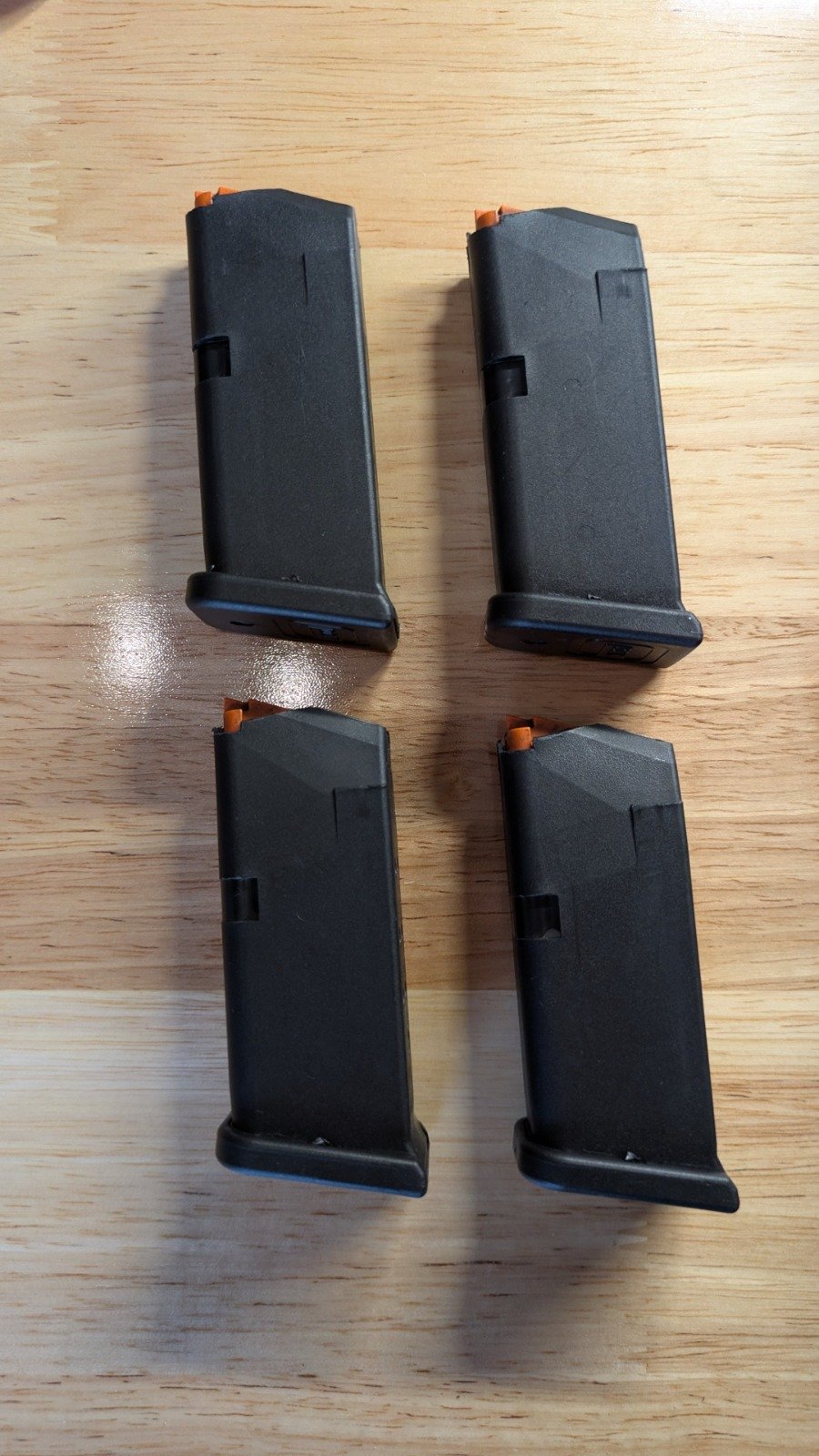 4x Original Glock 26 Magazine 9mm für Schmeisser AR9 oder Messerschmitt AR9 passend – Bild 3