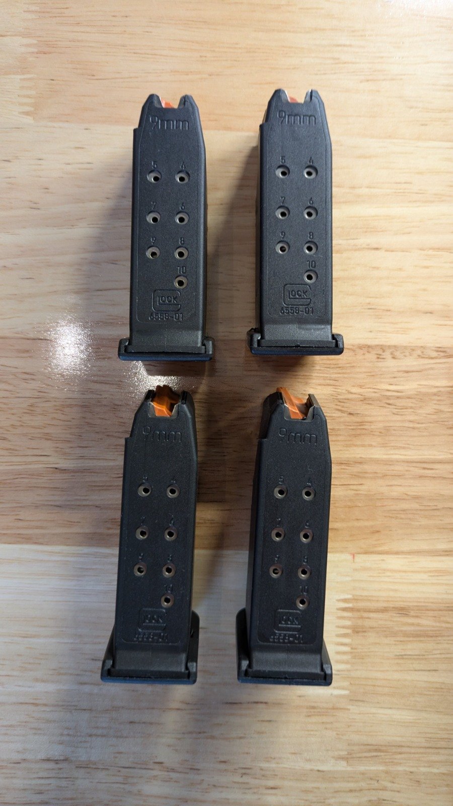 4x Original Glock 26 Magazine 9mm für Schmeisser AR9 oder Messerschmitt AR9 passend – Bild 2