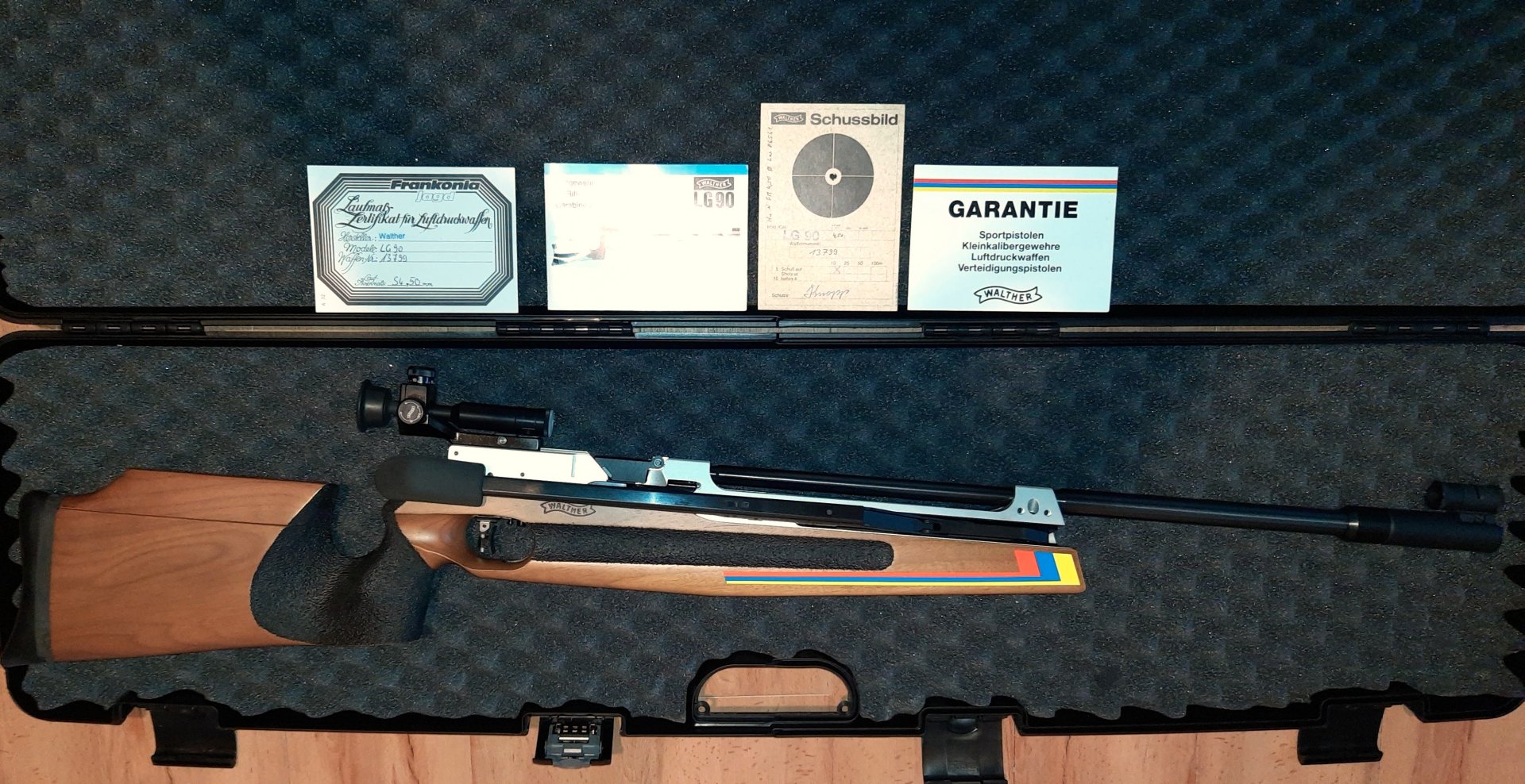 Walther LG 90 Match-LG in neuwertigem Zustand! – Bild 4