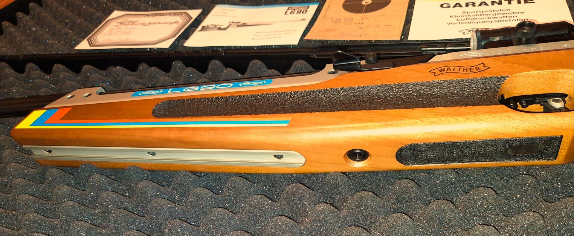 Walther LG 90 Match-LG in neuwertigem Zustand! – Bild 3