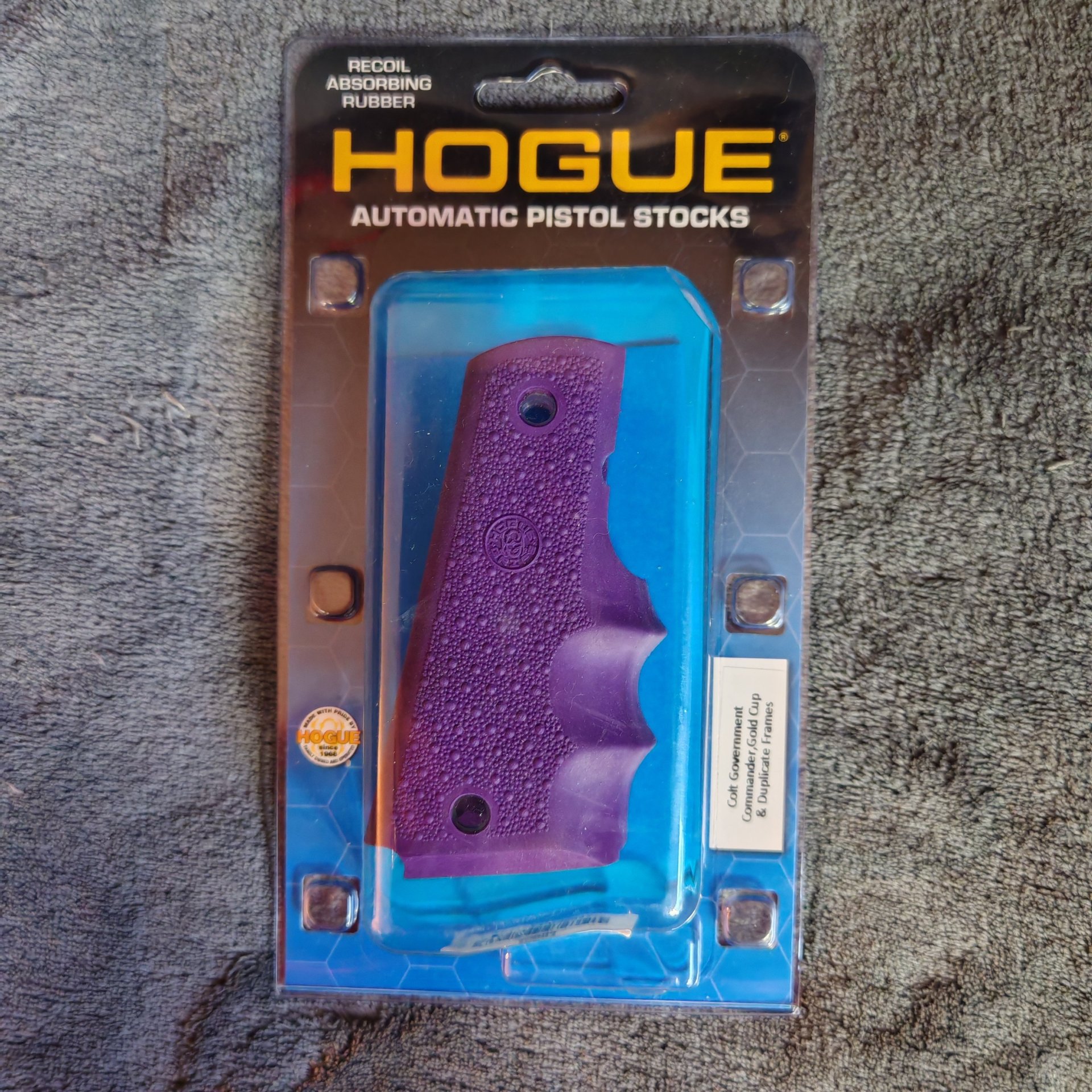 HOGUE Overmolded Griff 1911 - Purple ! – Bild 1