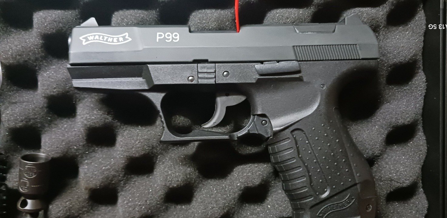 Walther P99 BLK 9mm P.A.K 15R – Bild 1