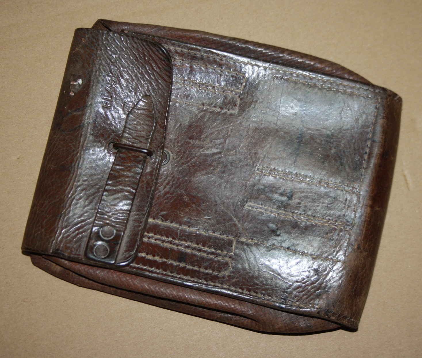 orig. Wehrmacht WK2 Luftwaffe MG15 "Erdkampf-Ausführung" Zubehörtasche -SELTEN- – Bild 1