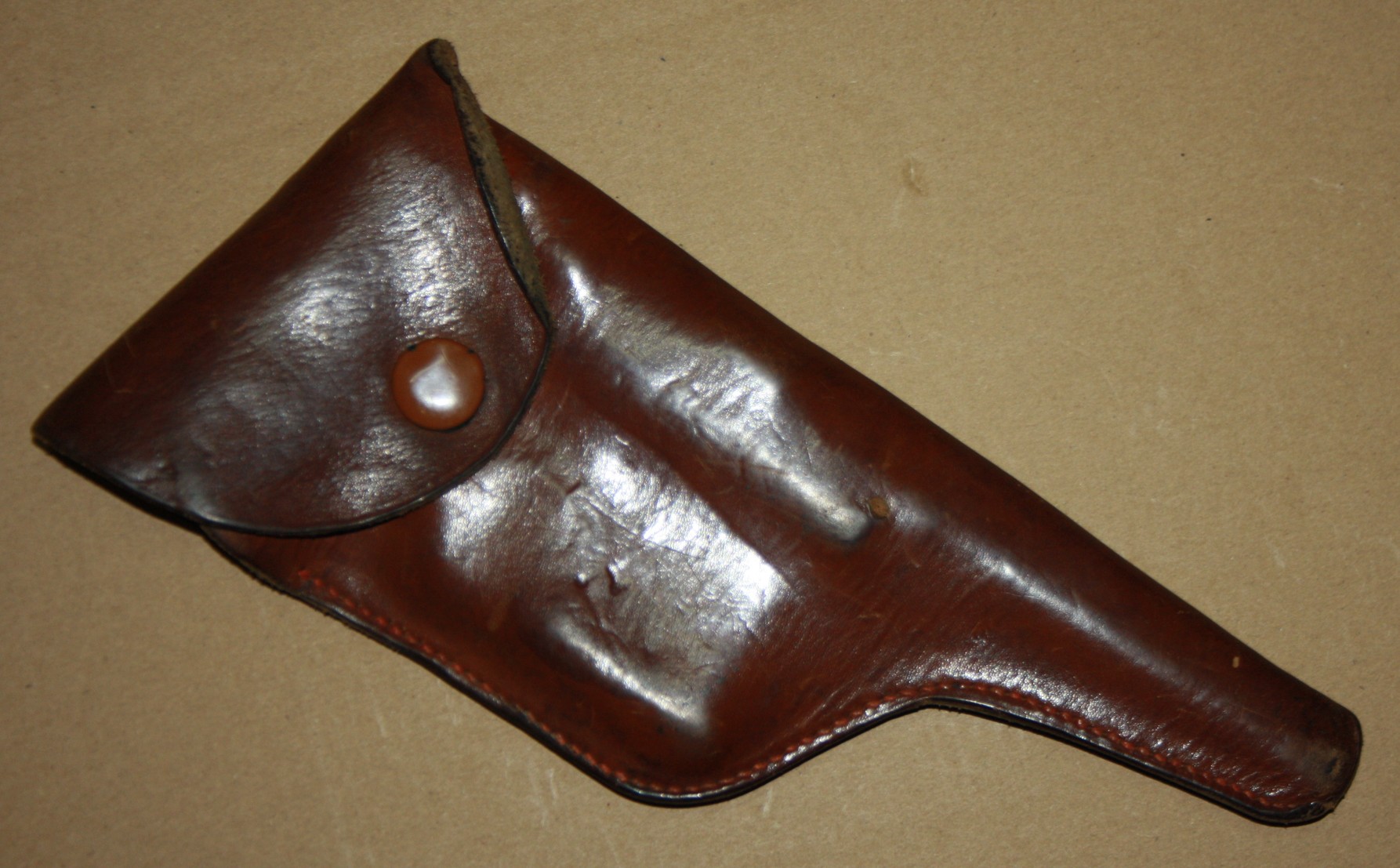 orig. Leder-Holstertasche für Pistole Mauser C96 -TIP TOP- – Bild 1