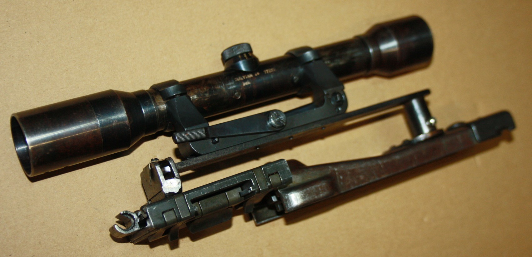 Wehrmacht WK2 MG34 Deckel mit ZF Dialytan 4x "Waffenmeister-Arbeit Russland" ->RARITÄT! – Bild 1