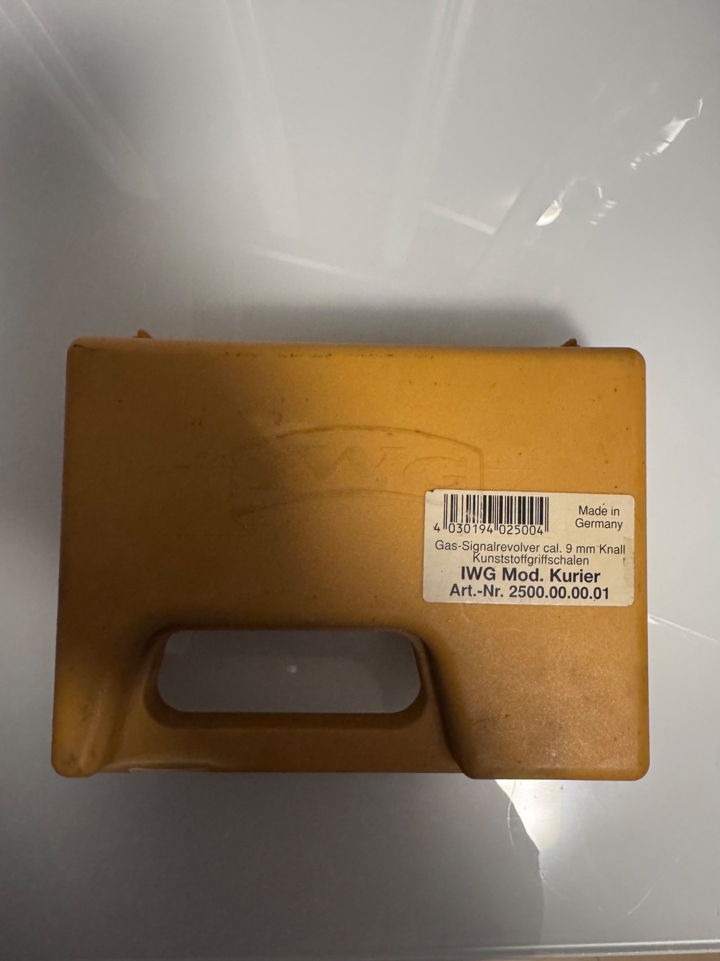 Neu IWG Mod. Kurier Nickel Schreckschuss Revolver 9 mm R.K. – Bild 2