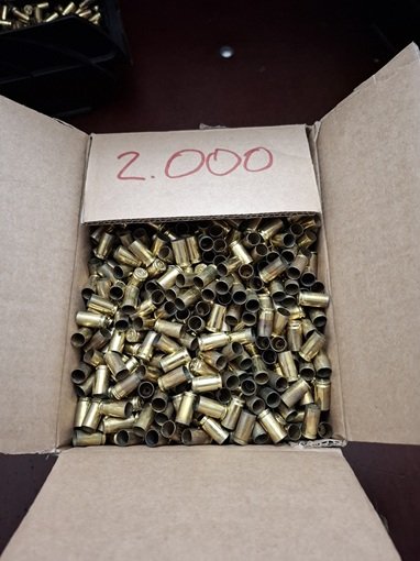 2.000 GECO 9mm Hülsen – Bild 1