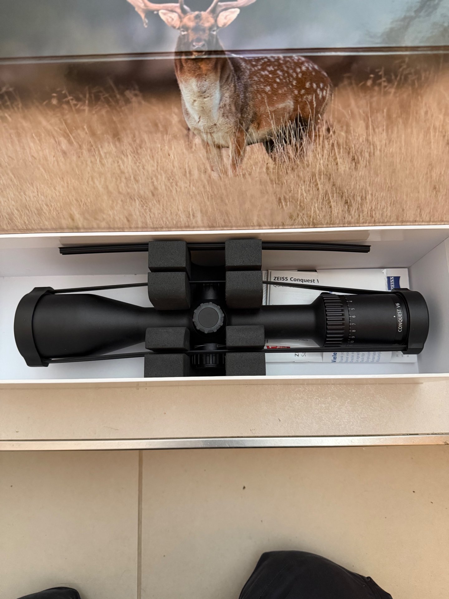 Zeiss Conquest V6 2-12x50 mit Schiene – Bild 2