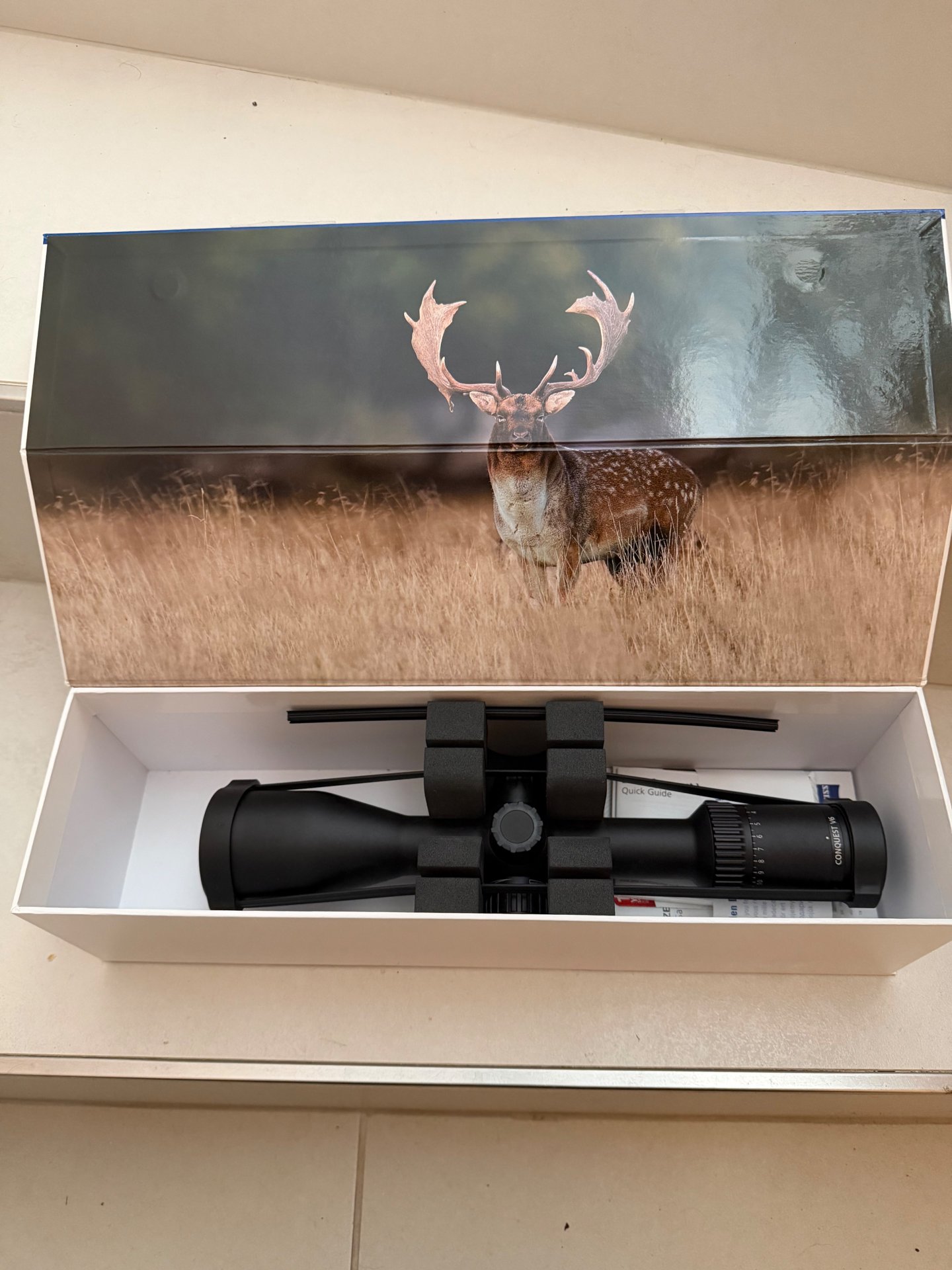 Zeiss Conquest V6 2-12x50 mit Schiene – Bild 1