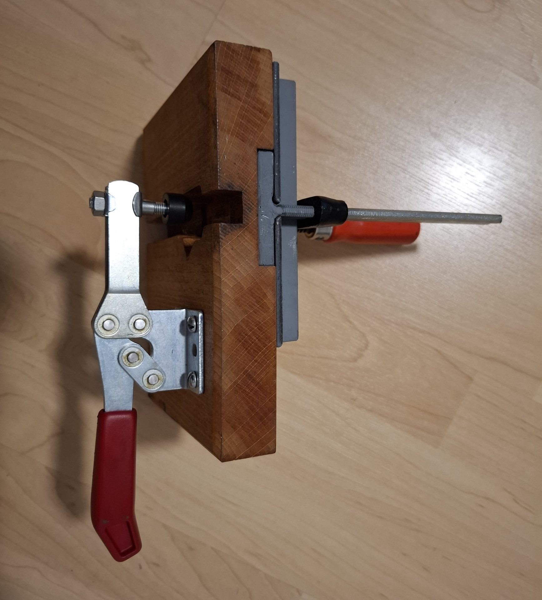 Waffenreinigung, Laureinigung, Sig Sauer P225,Lauf Einspannvorrichtung,Glock, Walther,HK,CZ – Bild 4