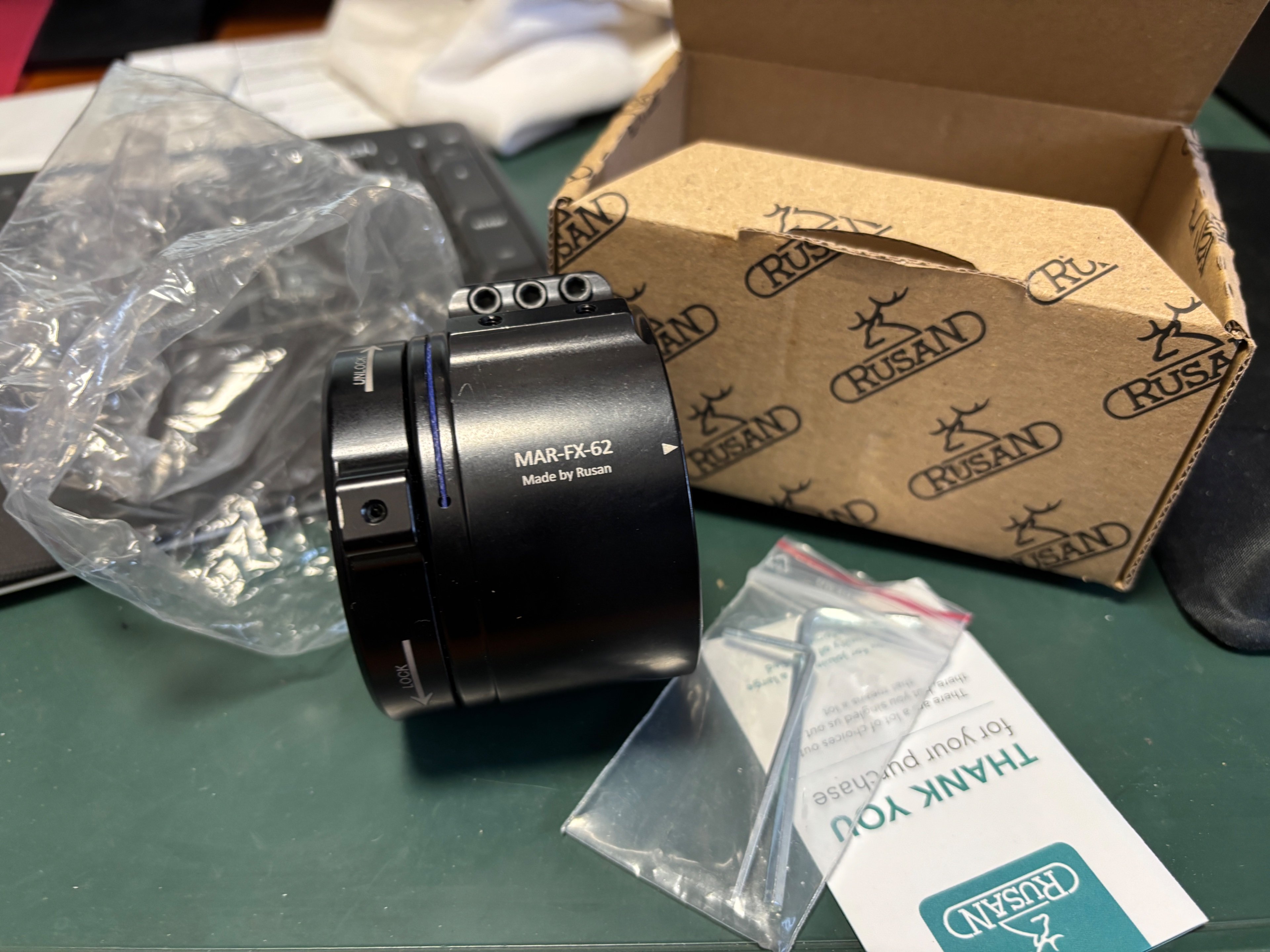 RUSAN Modular Adapter MAR-FX -62 für 56 Gläser – Bild 1
