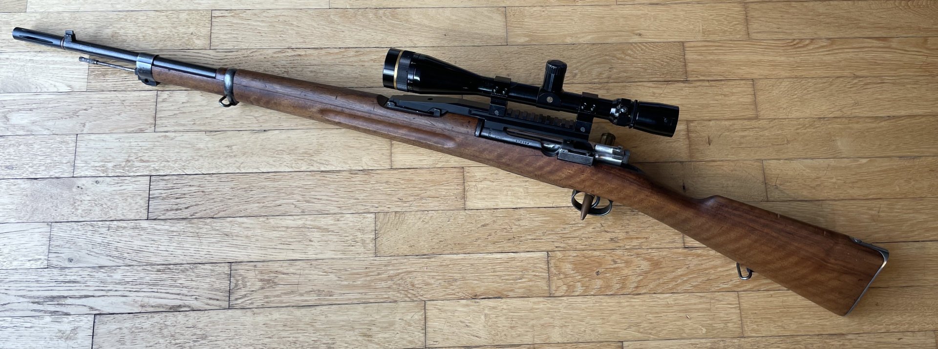 Schwedenmauser Husqvarna Vapenfabriks AB "Gevär m/38" mit Leupold ZF – Bild 3