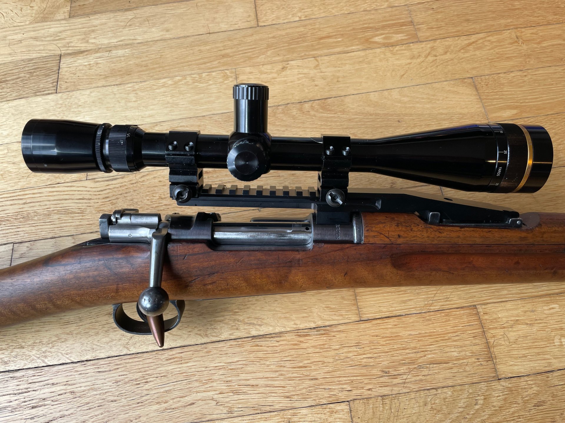 Schwedenmauser Husqvarna Vapenfabriks AB "Gevär m/38" mit Leupold ZF – Bild 5
