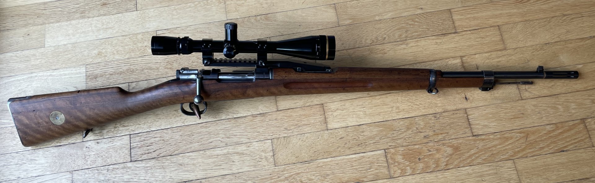 Schwedenmauser Husqvarna Vapenfabriks AB "Gevär m/38" mit Leupold ZF – Bild 1