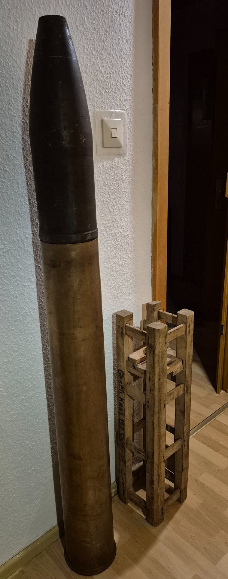 Absolut seltene deutsche 15 Granate komplett Küstenartillerie – Bild 2