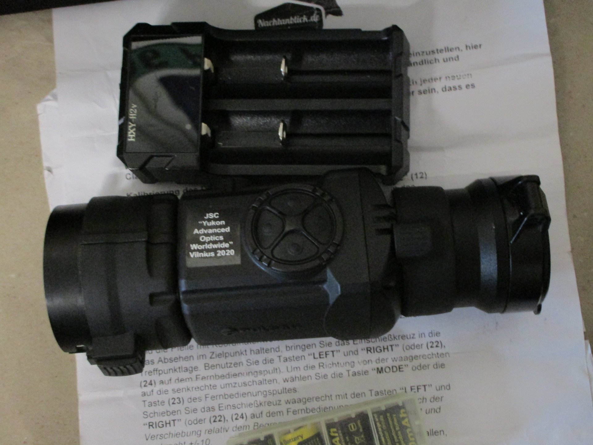 Pulsar Core Wärmebild Vorsatz FXQ 55 BW – Bild 1
