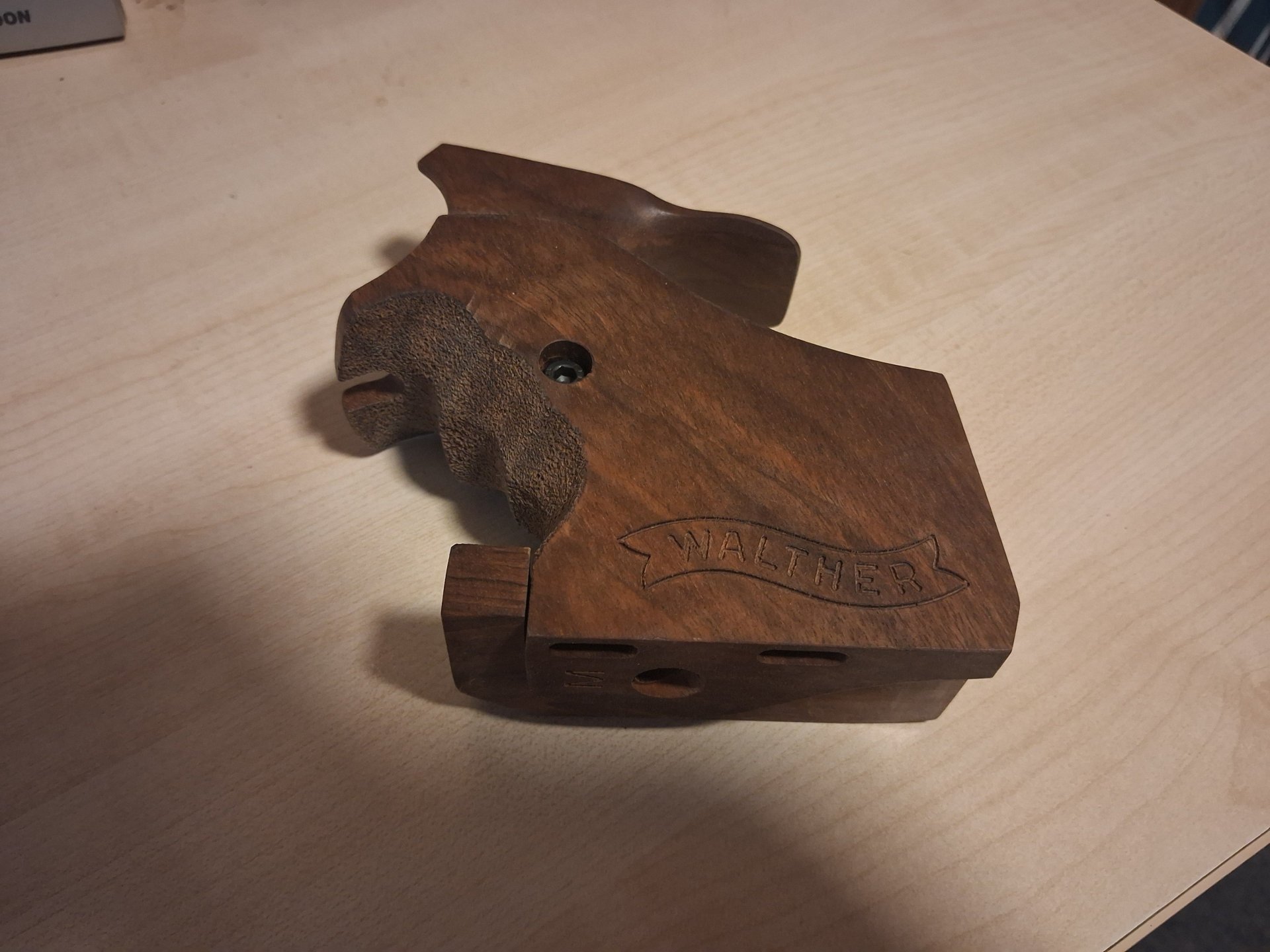 Walther MEMORY 3D-Nussbaum-Formgriff rechts, REGULAR, Größe M – Bild 2