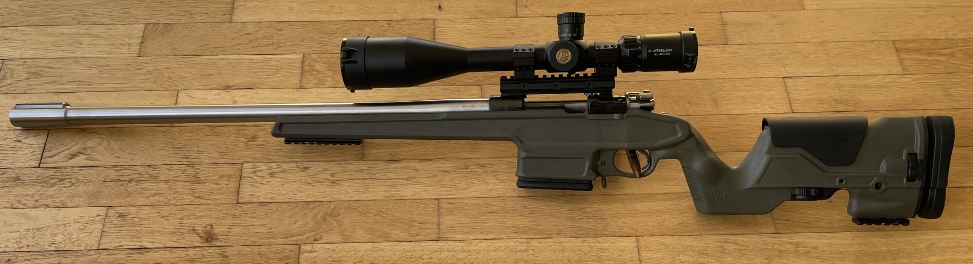 Long Range Matchbüchse Kaliber .308 Win mit Archangel-Schaft und ZF 10-40x56 – Bild 1