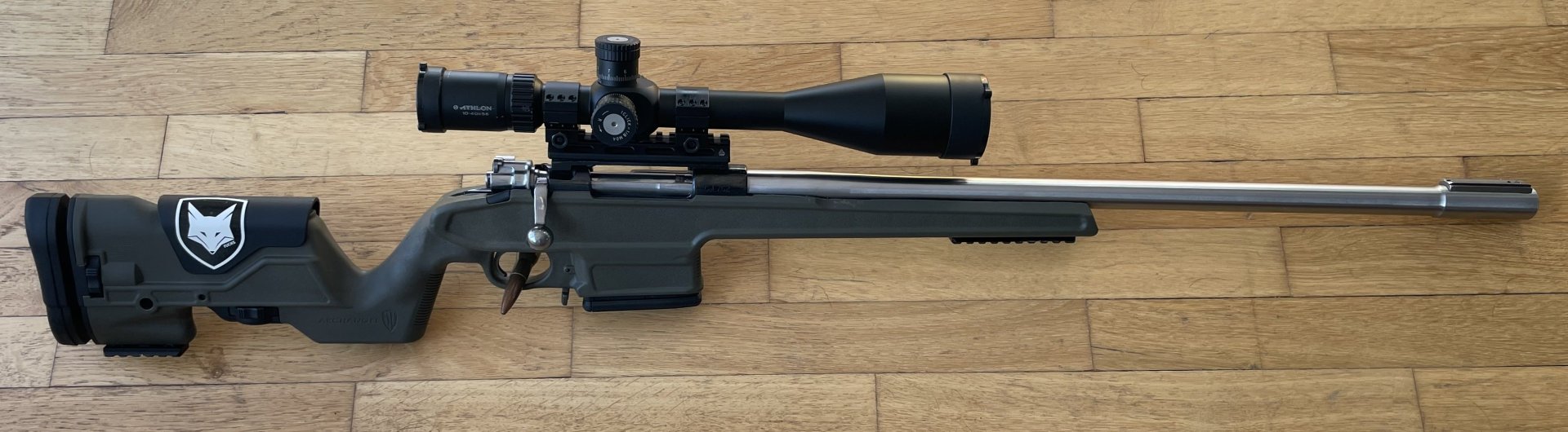 Long Range Matchbüchse Kaliber .308 Win mit Archangel-Schaft und ZF 10-40x56 – Bild 2